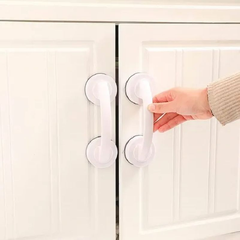 Suction Cup Knob Glass Mirror Wall Tile Handles Bathroom Cabinet Pulls Grab Bar Suction Handrail Bathtub Shower Hh007_17