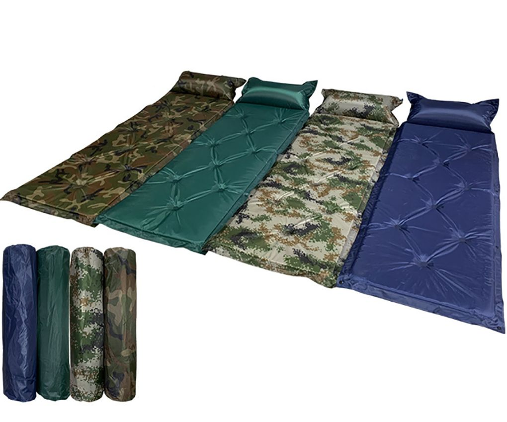 Ultralight Hiking Compact Inflatable Comfortable Outdoor Air Mattress for Camping Backpacking