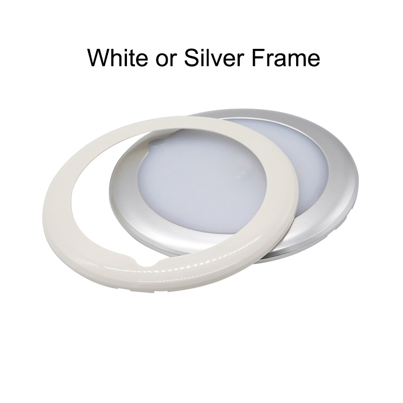 Светодиодный плафон для авто, 12/24В, сенсорный