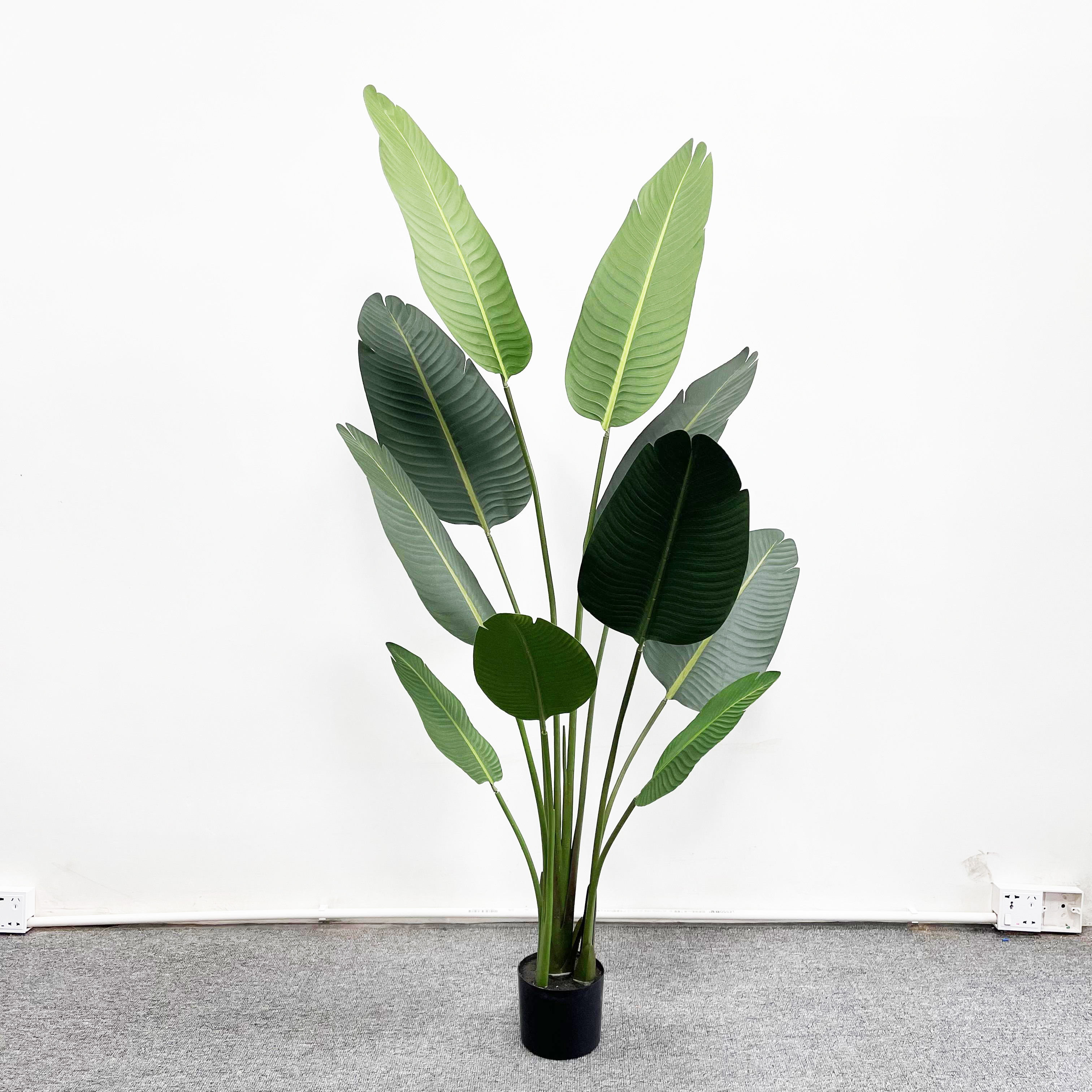 Растение искусственное Канна в горшке бонсай