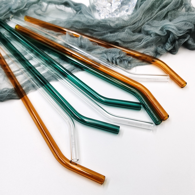 Different Color High Borosilicate Glass Straw