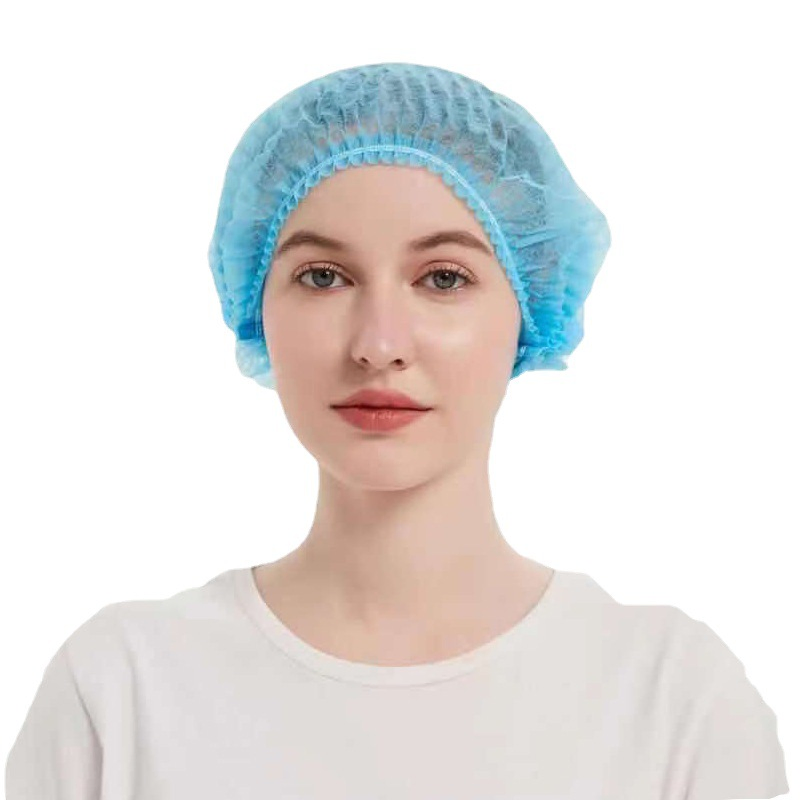 Head Hair Cover Hats for Cosmetics, Beauty Salon Disposable Cap