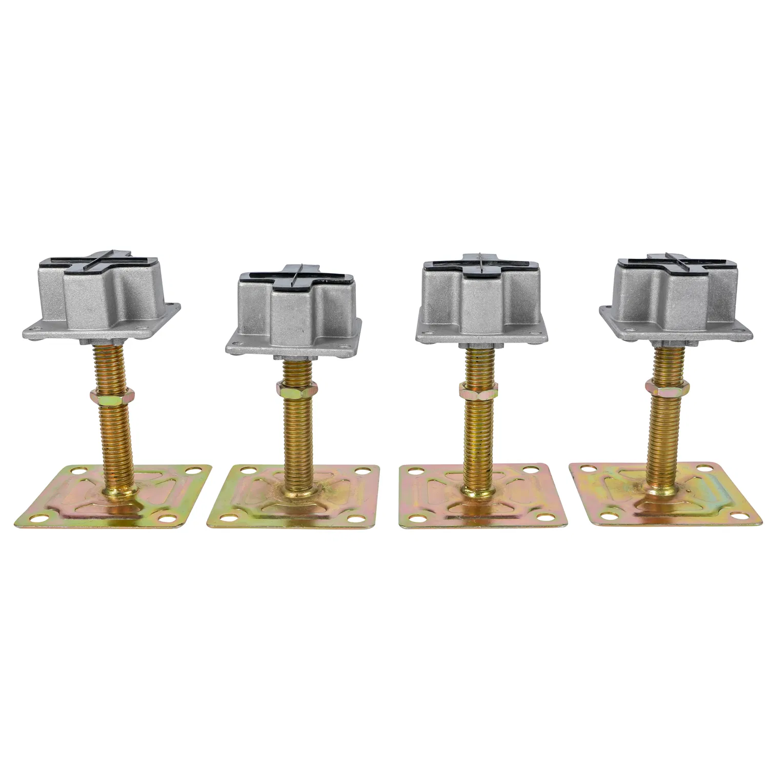 OA60 Panel Used 95*95 Base Plate Aluminium Cross Head Pedestal