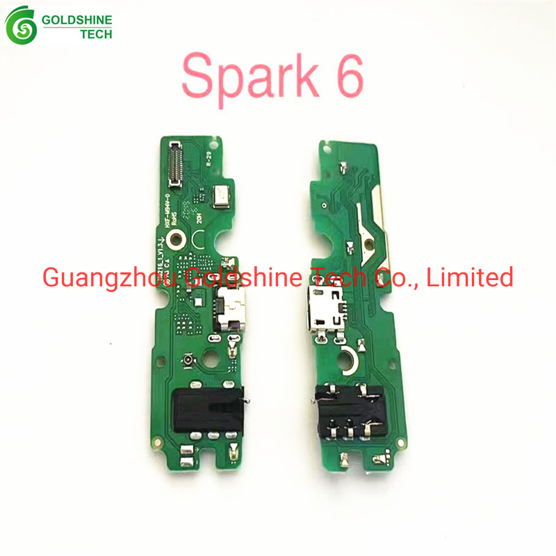 Шлейф зарядки для Tecno Spark 5 PRO / KD7 (плата, контроллер)