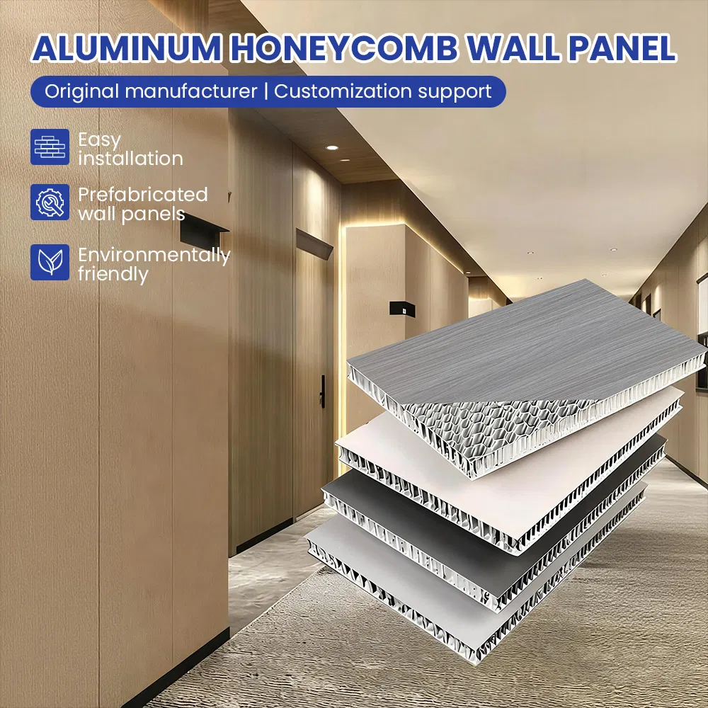 Aluminum Honeycomb Panel for Ceiling and Wall with Adhesive Bonding Aluminum Honeycomb Panel Sheets