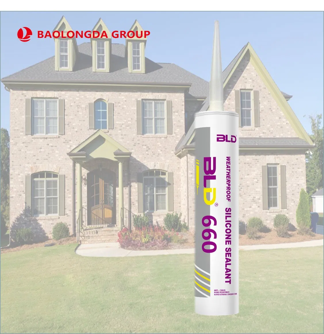 Neutral 100% Waterproof Mildew Resistant Weatherproof Slicone Sealant Glue Fireproof for Roofing