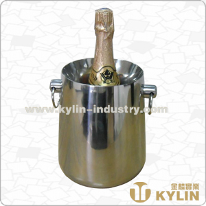 Lovely Mini Paunch Aluminum Ice Bucket