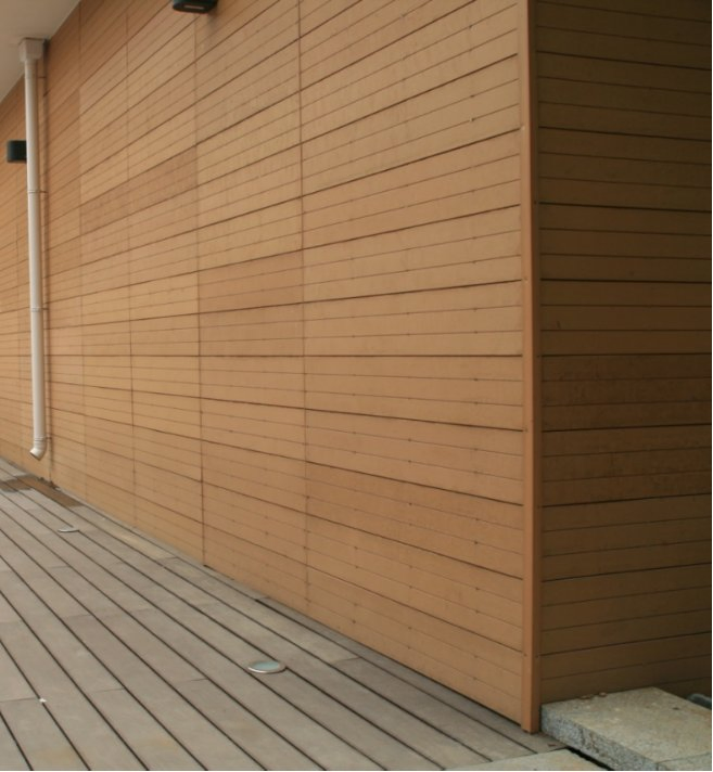 Factory Price Co-Extrusion Wall Board WPC Outdoor Decorative Wall Panels