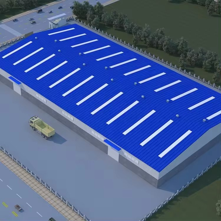 Cheap Factory Prefab Building Steel Structure for Warehouse/Workshop/Office/School/Hall