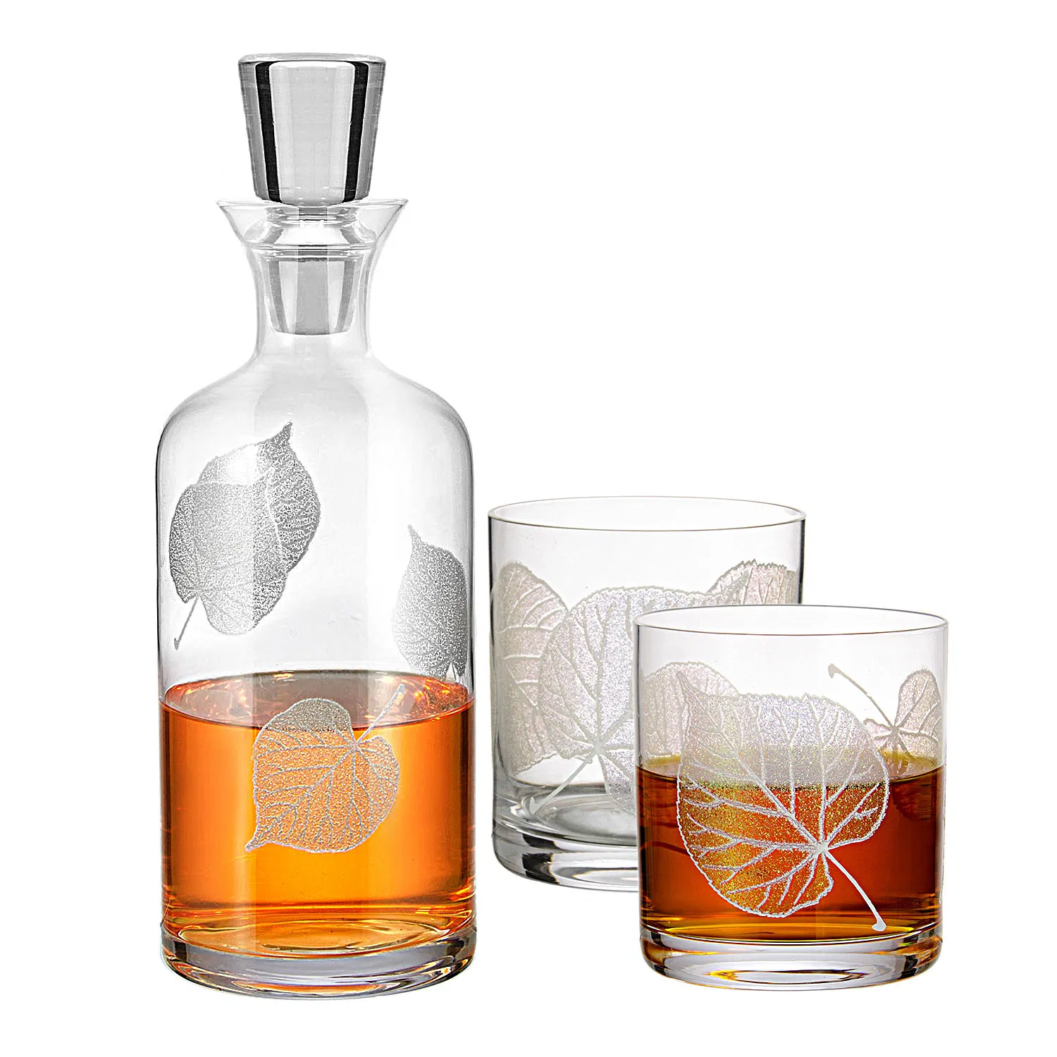Luxury Custom Modern Designed Handmade Glass Crystal Whiskey Bottle Glass Decanter for Scotch Vodka Whisky Wine
