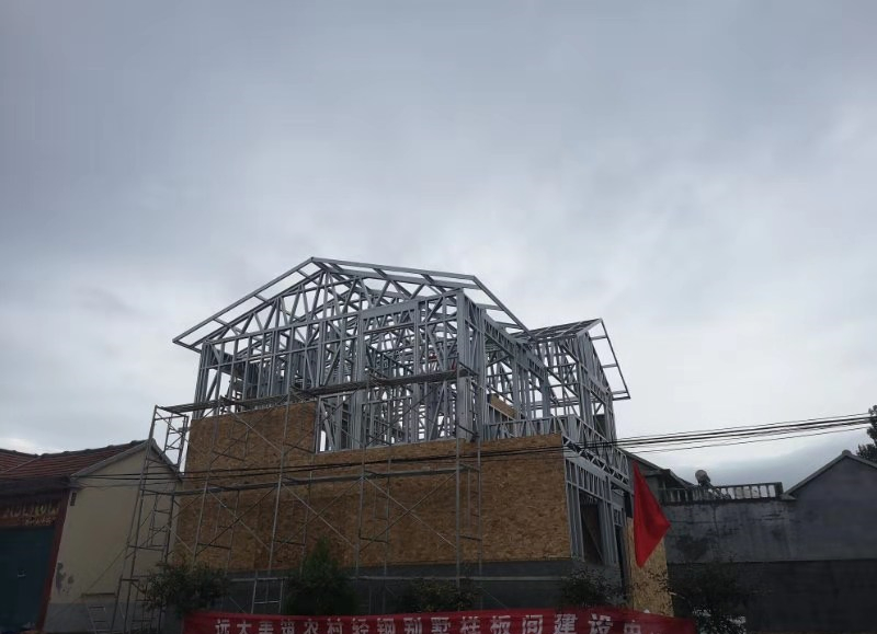 Luxury Modern Designed Metal Structural Steel Frame Prefab Houses