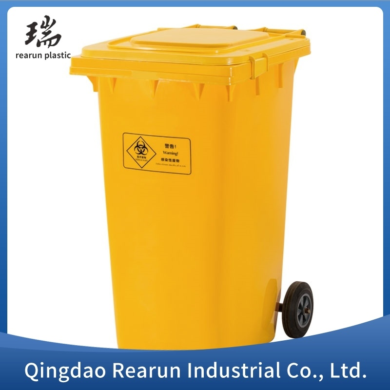 Промышленный мусорный бак 200 л с колесами