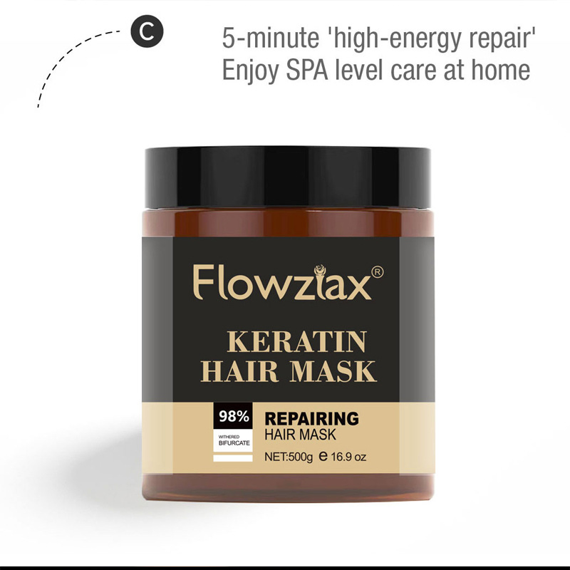 Beauty Cosmetics Hair Care Repair Dry Hair Mask Free Steam Dye Keratin Hair Mask