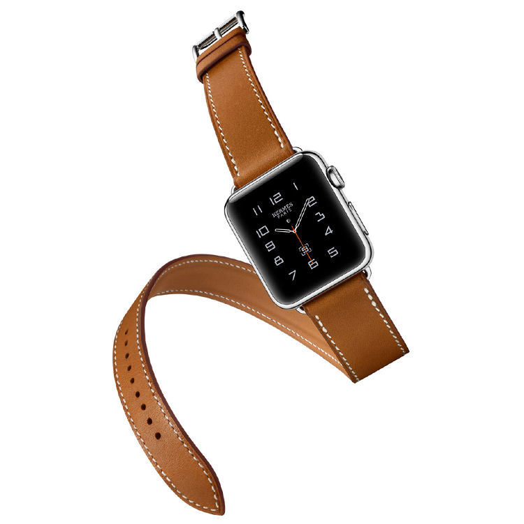 Premium Full Grain Leather Apple Watch Straps - 38mm Width