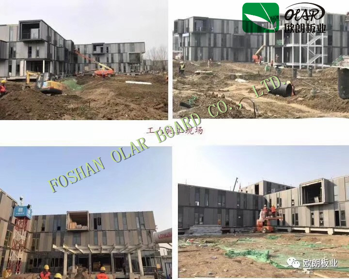 Fiber Cement Board Drywall Partition System CE Marking