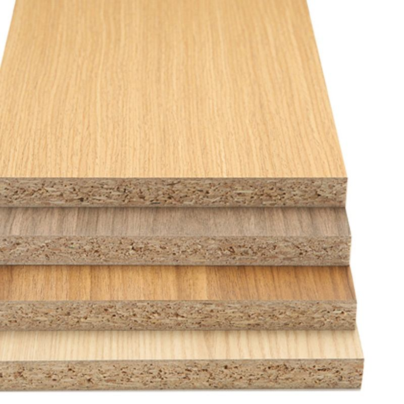 Eco-Friendly Furniture Grade 18mm Waterproof Scratch Resistant Chipboard 1220X2440mm Melamine Particle Board