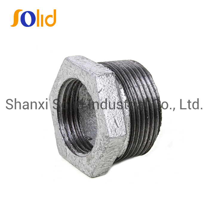 American Standard 150psi Malleable Iron Pipe Fitting Galvanized Black Bushing