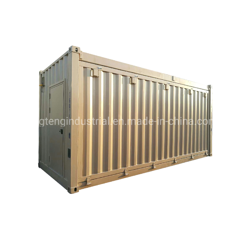 Hydraulic Drop Down 10FT 20FT Shipping Container Shop with Sunshade Awnings