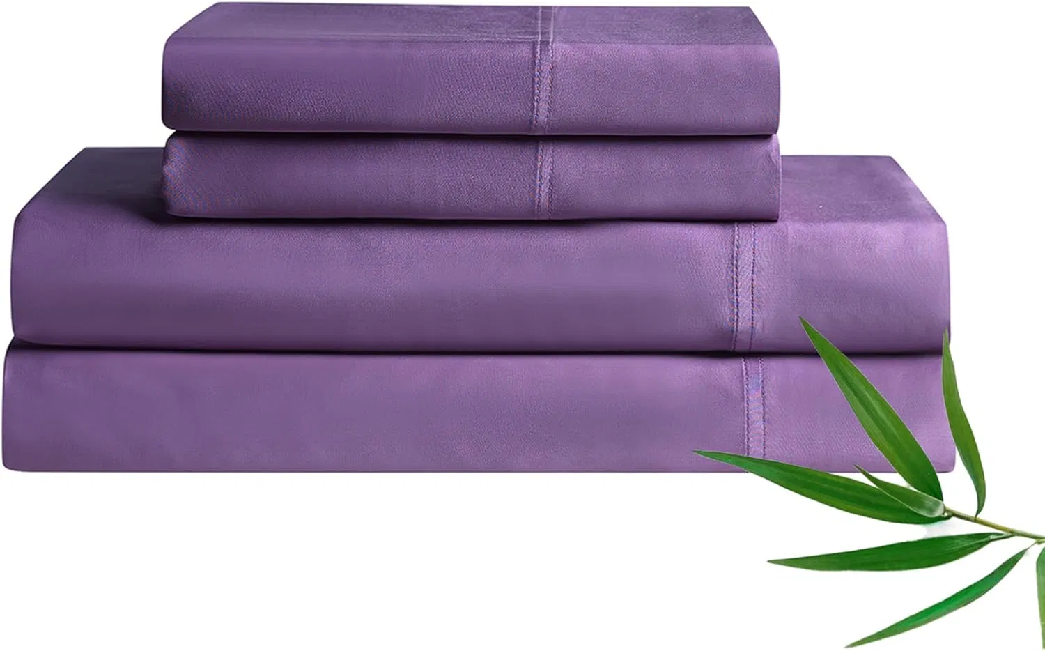 Cooling Bed Sheet Set with 100% Rayon Derived From Bamboo