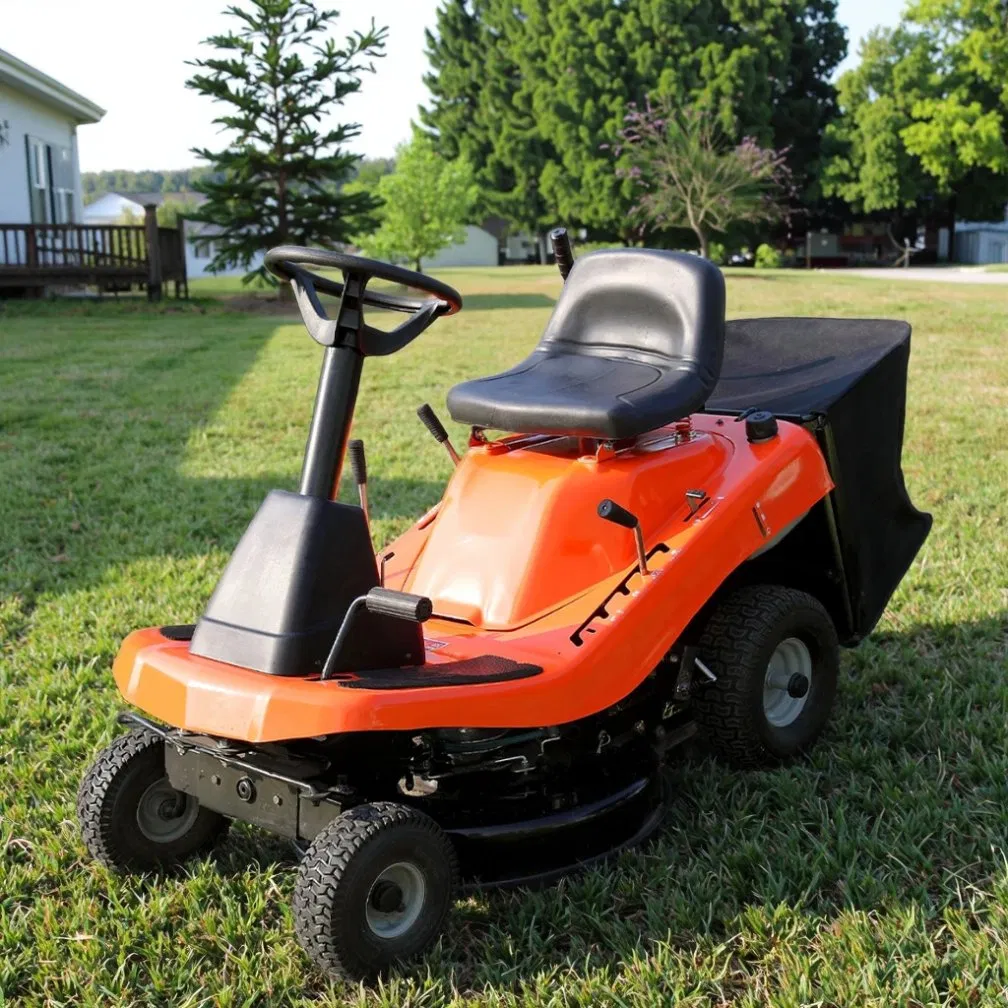 Газонокосилка электрическая с дистанционным управлением