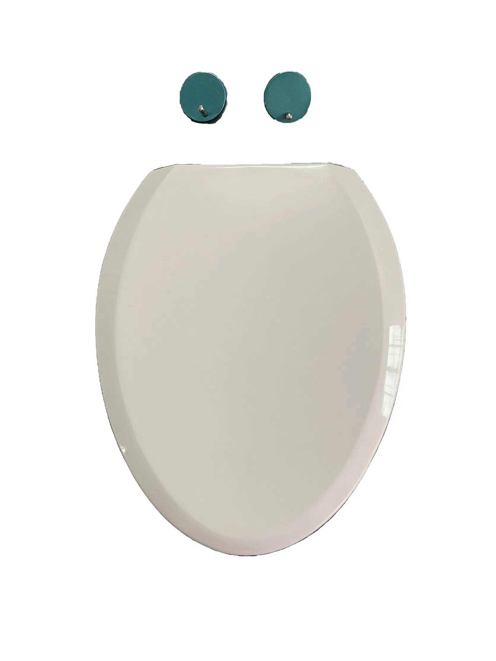 New Hot Sale American Style Classic Design Round White PP Plastic Toilet Seat Cover