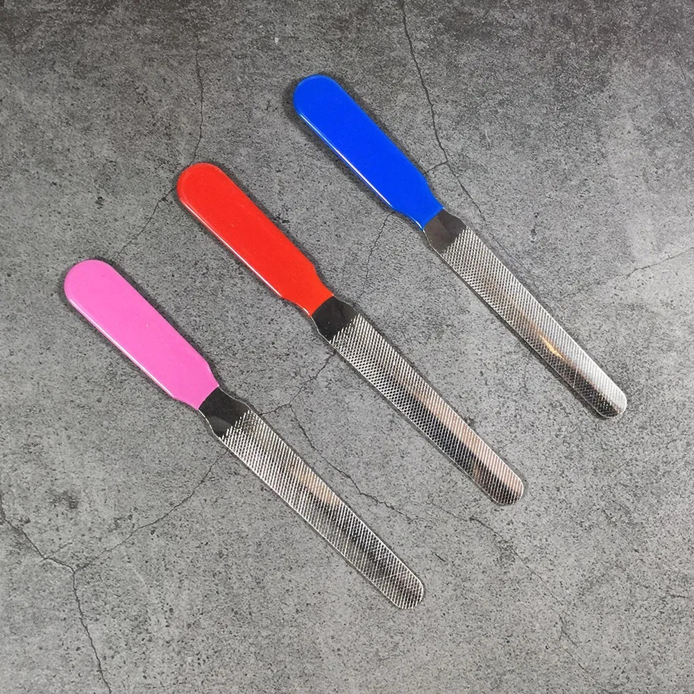 Stainless Steel Manicure and Pedicure Tools Nails Art Supplies Products Wholesale Pet Cat Dog Metal Nail File