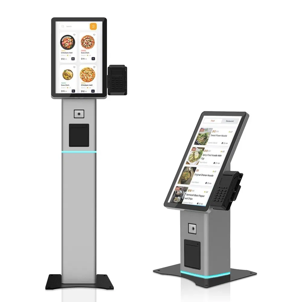 Сенсорный киоск самообслуживания Android с принтером