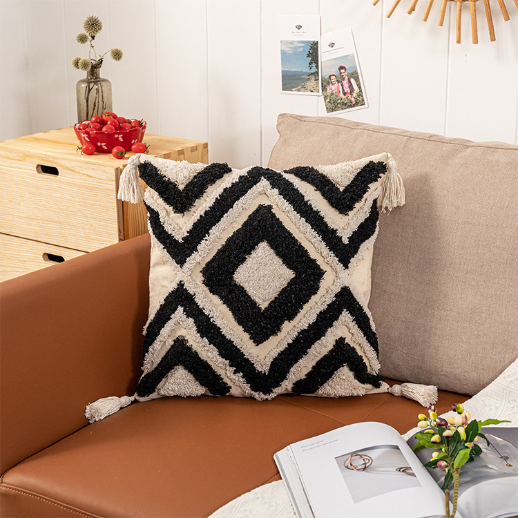 Bohemian Cushion Covers Custom Size Cushion Cover for Elegant Home Accents