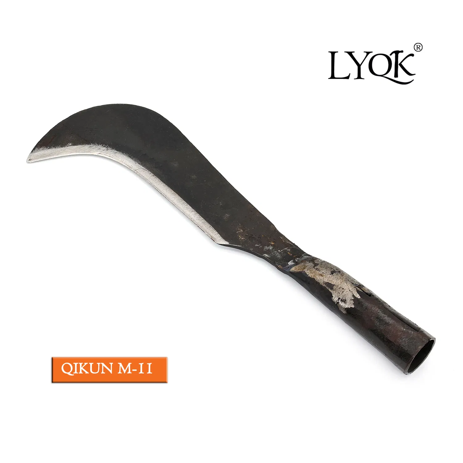 M-10 Manual Drop Forged Steel Sugarcane Knife Rubber Tree Knife with Sharp Edge