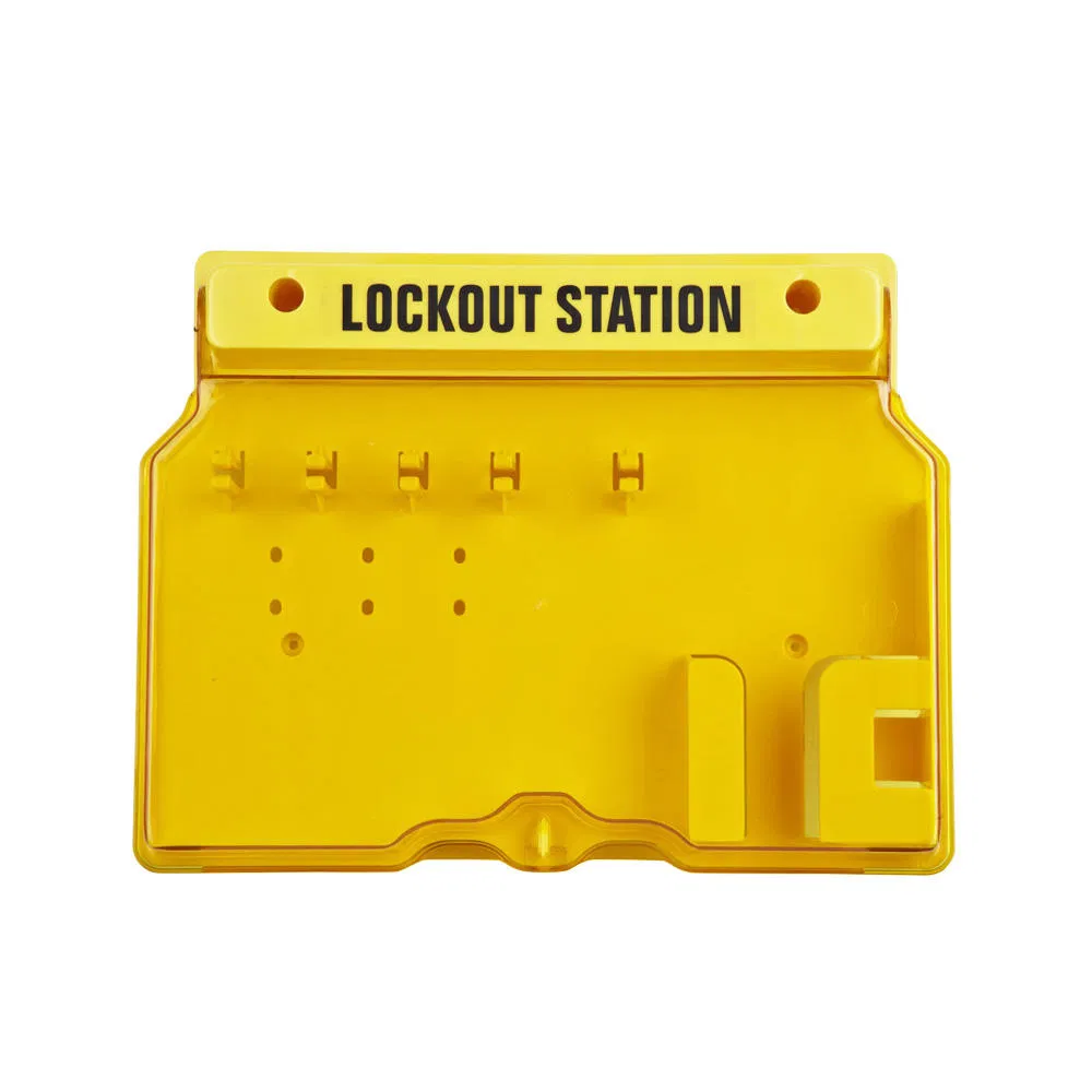 Comprehensive Plastic Lockout Station for Enhanced Safety Management