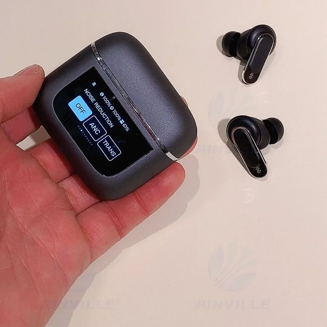 Наушники V8 с LED-подсветкой и сенсорным управлением