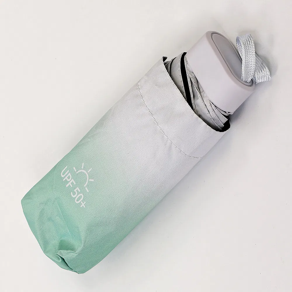 Складной зонт женский 5 сложений с защитой от УФ