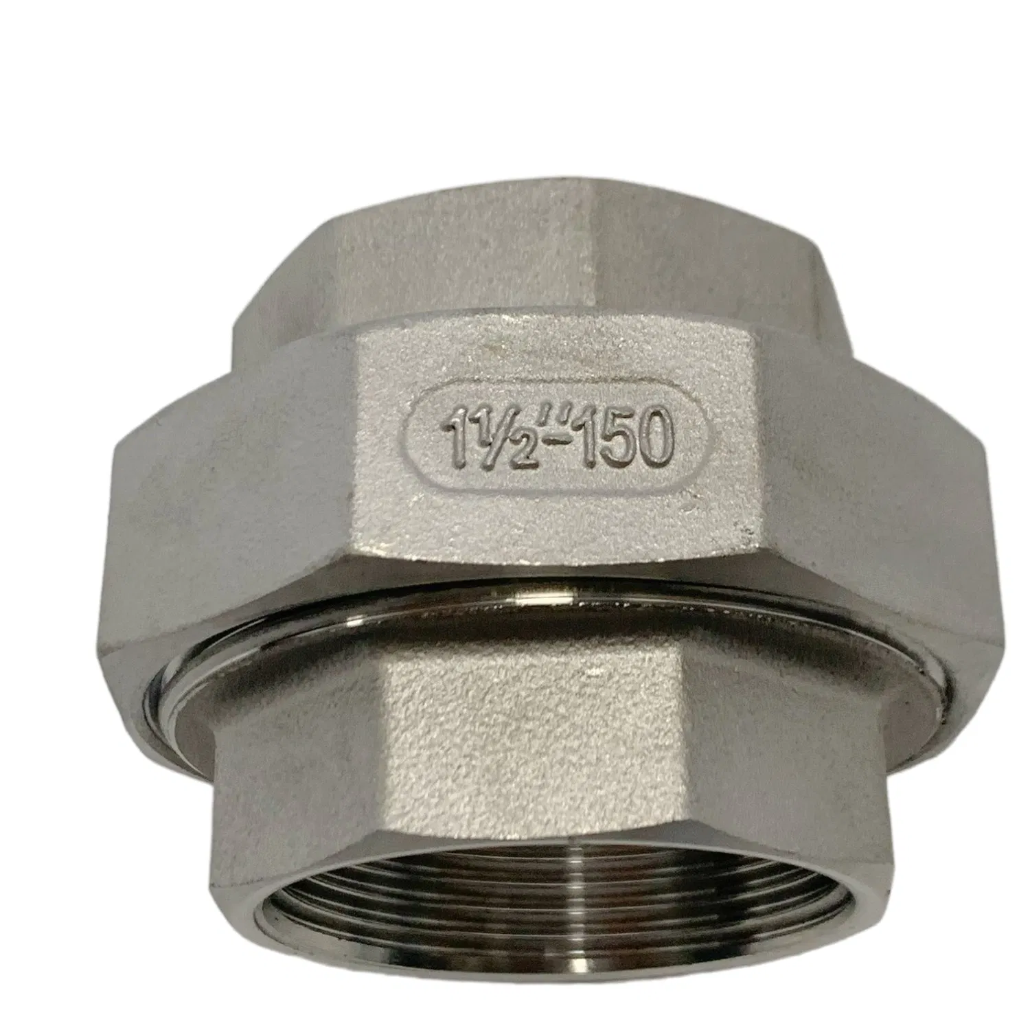 Durable SS316L Female Steel Union - Ideal for Secure Fittings