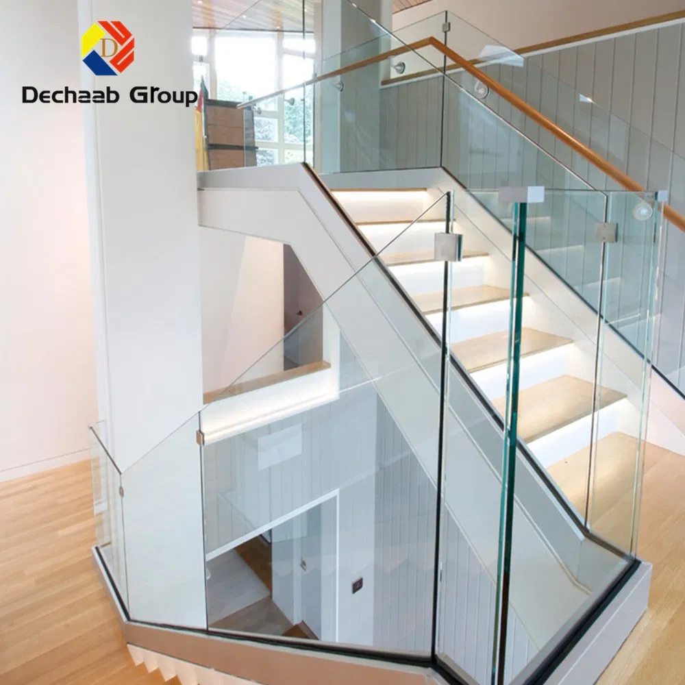 Tempered Glass Transparent New Simple Design Railing