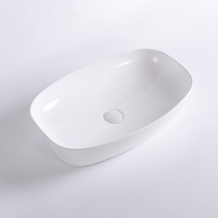 Best Price New Model Stone Ceramic Sanitaryware Art Basin 450mmx350mm for Hotel.