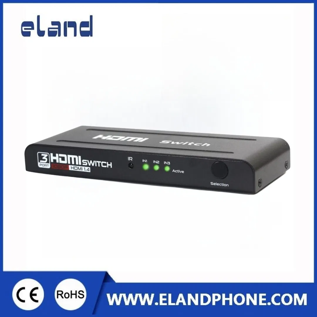 HDMI-коммутатор на 3 порта, переключатель HDMI