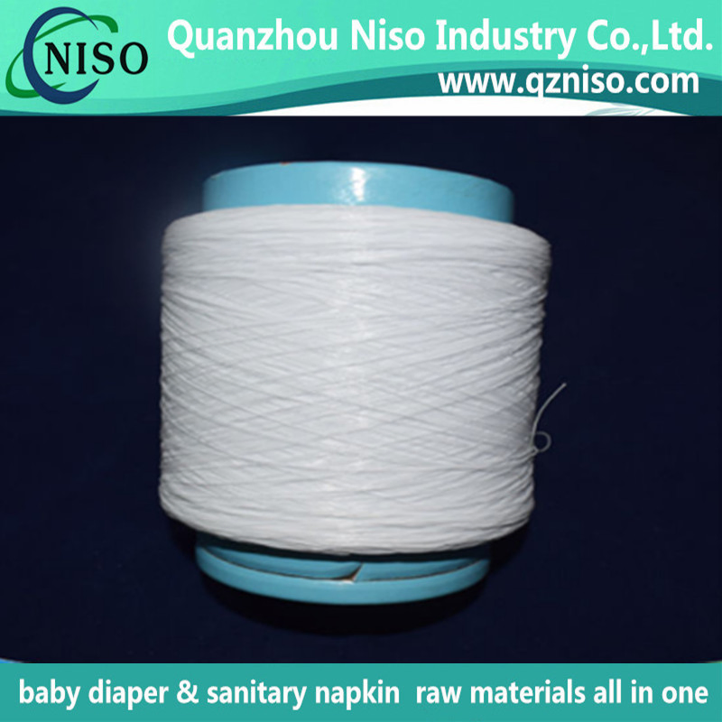 Elastic Spandex for Adult Diaper Raw Materials Leg Elastic Spandex with SGS