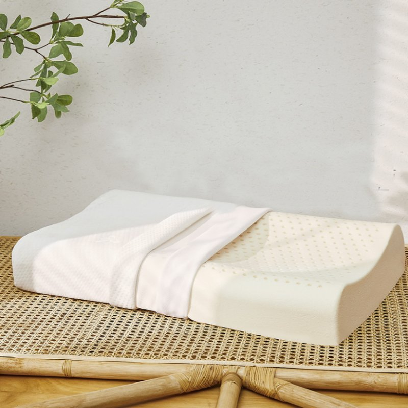 Beddings Bed Necessaries Bedding Plants Natural Protection Cervical Spine Health Care Neck Latex Pillows