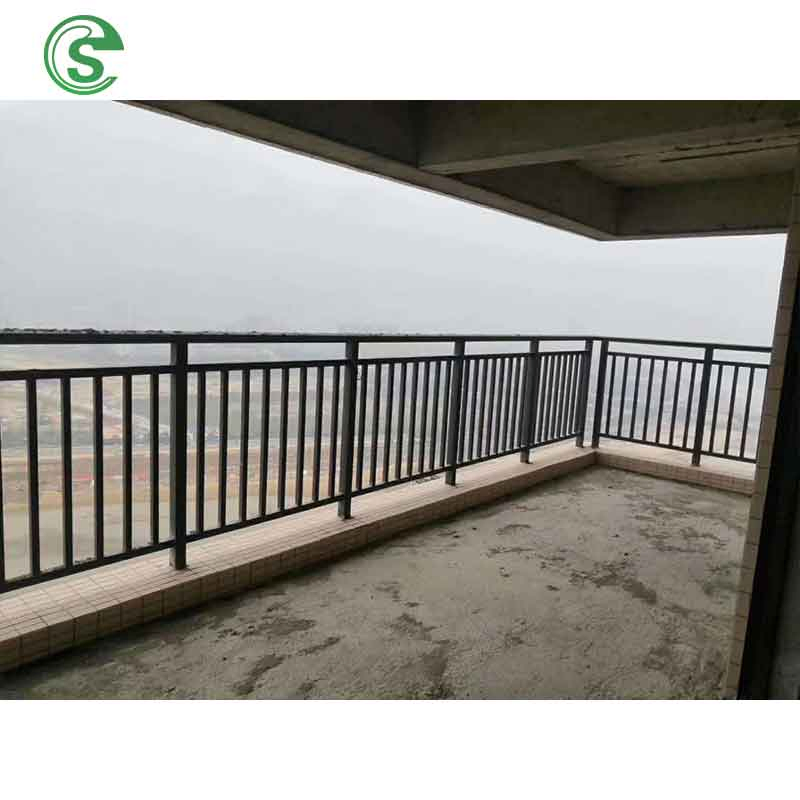 High Quality Modern Iron Stair Railing Balustrade Handrail Guardrail Railing for Outdoor
