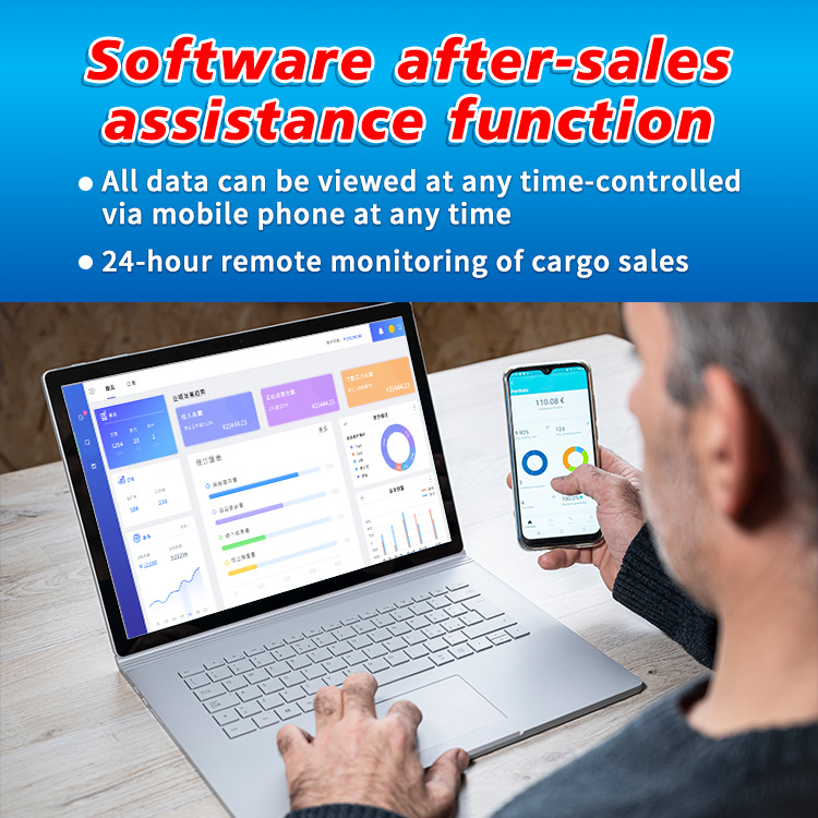 Durable Steel Print Case Vending Machine with High Capacity