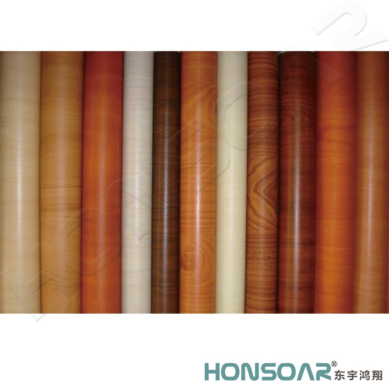Impregnated Melamine Laminated Films Printing Decorative Paper for MDF and Furniture Plywood