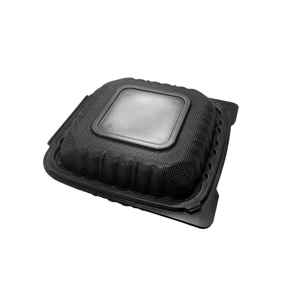 Factory Wholesale Disposable Fruit Salad Food Container Takeaway Plastic Lunch Food Packaging Clamshell Lunch Box