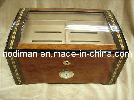 High Gloss Solid Wood Cigar Box (P7)