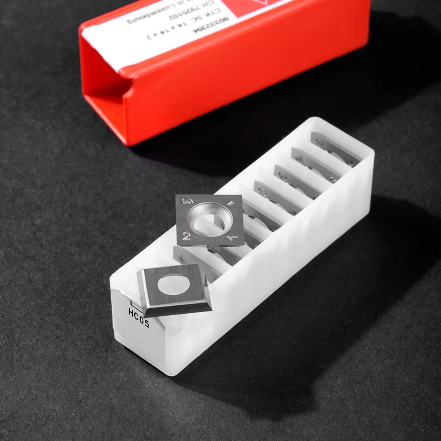 Tungsten Carbide Reversible Planer Knife Installed on The Helical Cutter Body