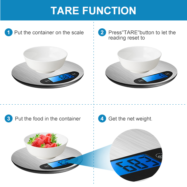 Кухонные весы электронные высокоточные HESSION