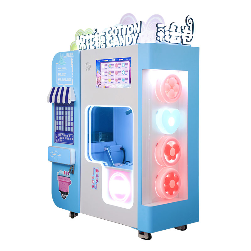 Caiyunjuan Fully Automatic Cotton Candy Machine Vending Automatic Sdk Function