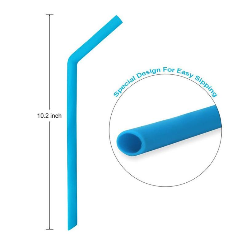 Reusable Drinking Straw Silicone Straws
