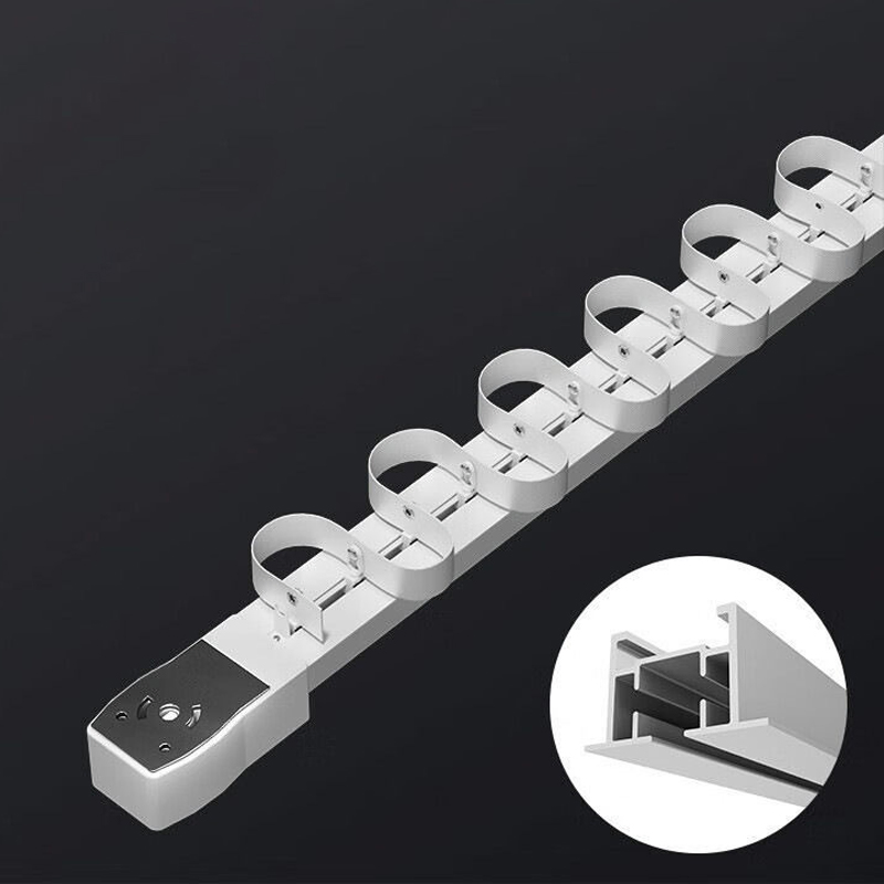 Factory Modern Ceiling Mount Aluminium Recessed Motorized Curtain Track