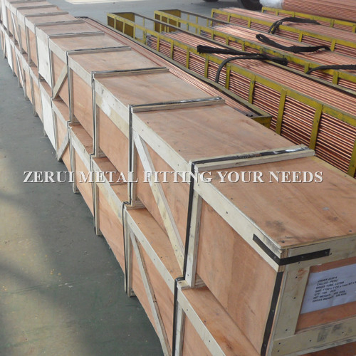 Straight Degreased Copper Tube Pipe for Medical Gas Pipeline