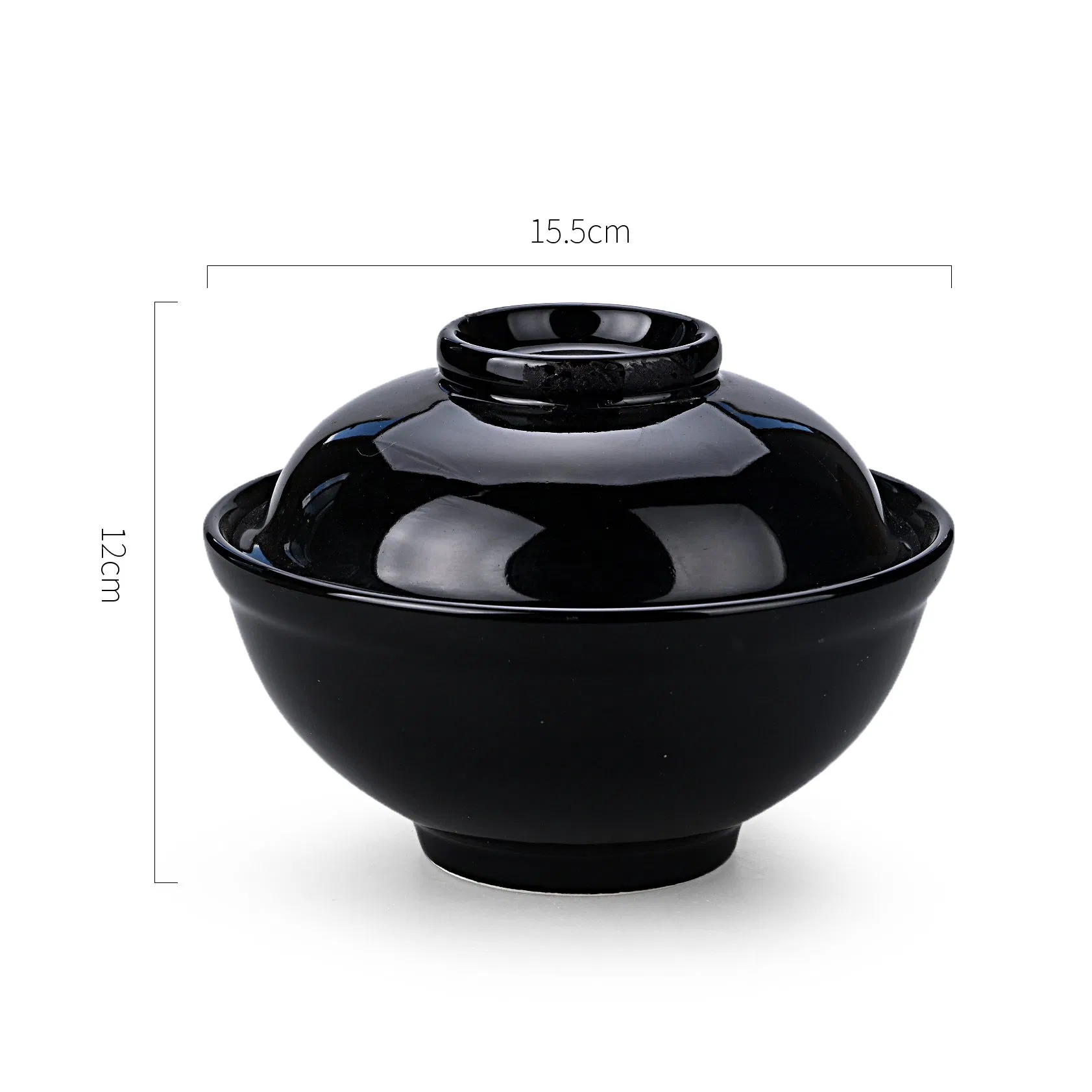 Custom Logo White Modern Small Ceramic Soup Bowl with Lid and Spoon Dinner Porcelain Bowls